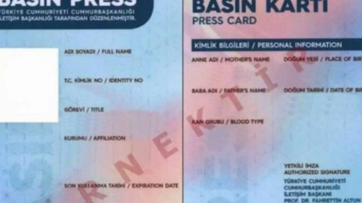 Basın Kartı Yönetmeliği’nde değişiklik Resmi Gazete’de