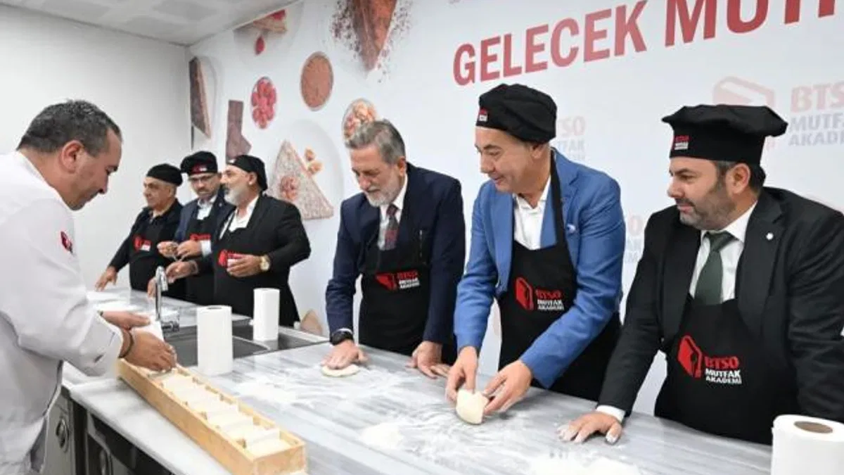 BTSO Mutfak Akademi’ye yemek sanayicilerinden tam not