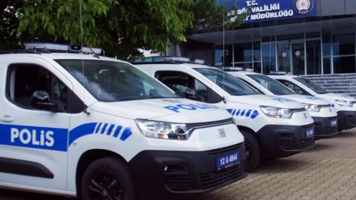 Bingöl İl Emniyet Müdürlüğü’ne yeni araçlar tahsis edildi