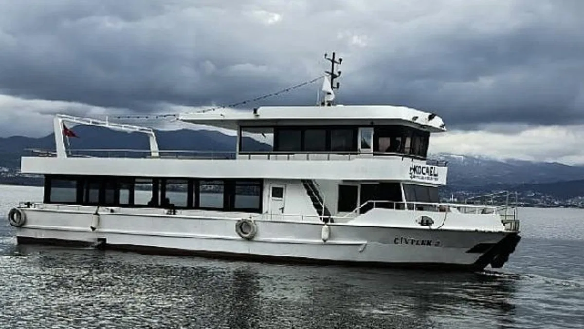 Kocaeli’de deniz ulaşımına yeni yolcu motoru