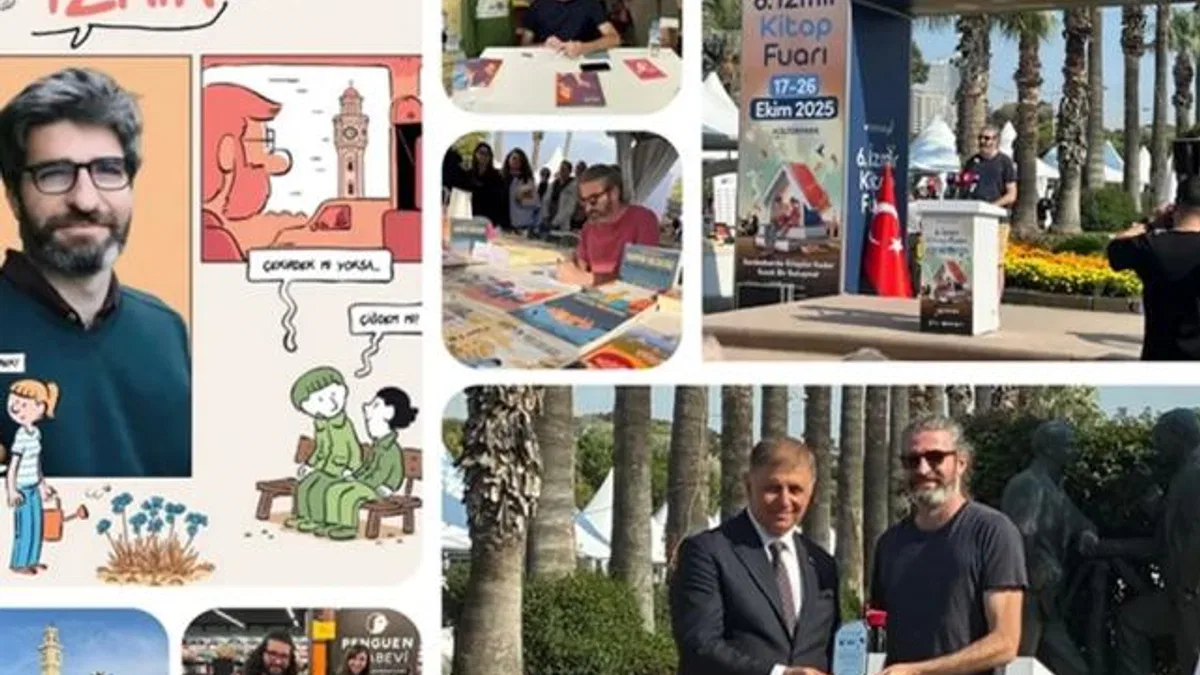 Ödüllü çizer Fabien Toulmé ilk kez İzmir’de
