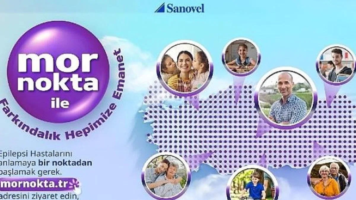 Sanovel, epilepsiyle mücadelede dikkatleri mor noktaya çekiyor.