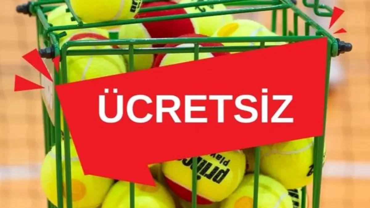 Muğla Milas’ta minik sporcular için tenis kursu