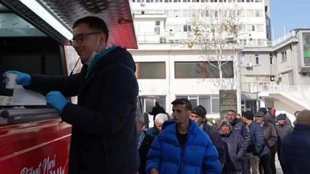 Mobil ikram araçlarıyla 250 bin kişiye ulaşıldı