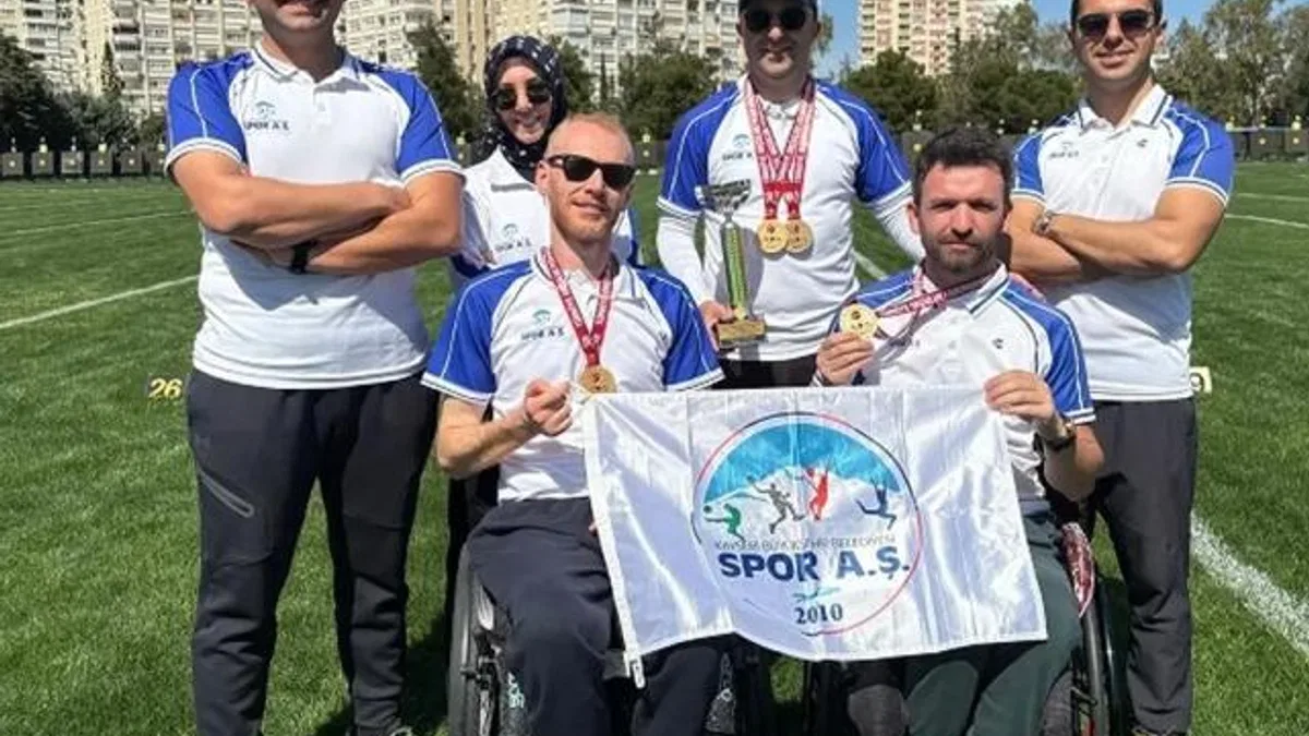 Kayseri Talas’tan sportif başarı