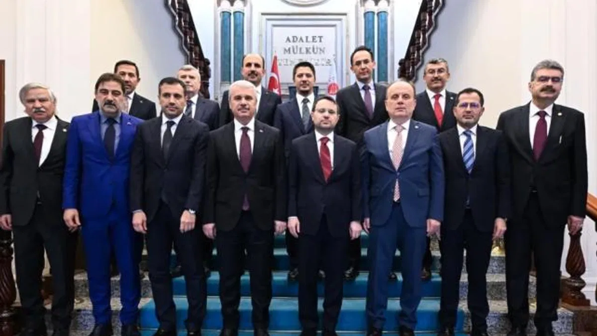 Konya’dan Bakan Gürlek’e nezaket ziyareti