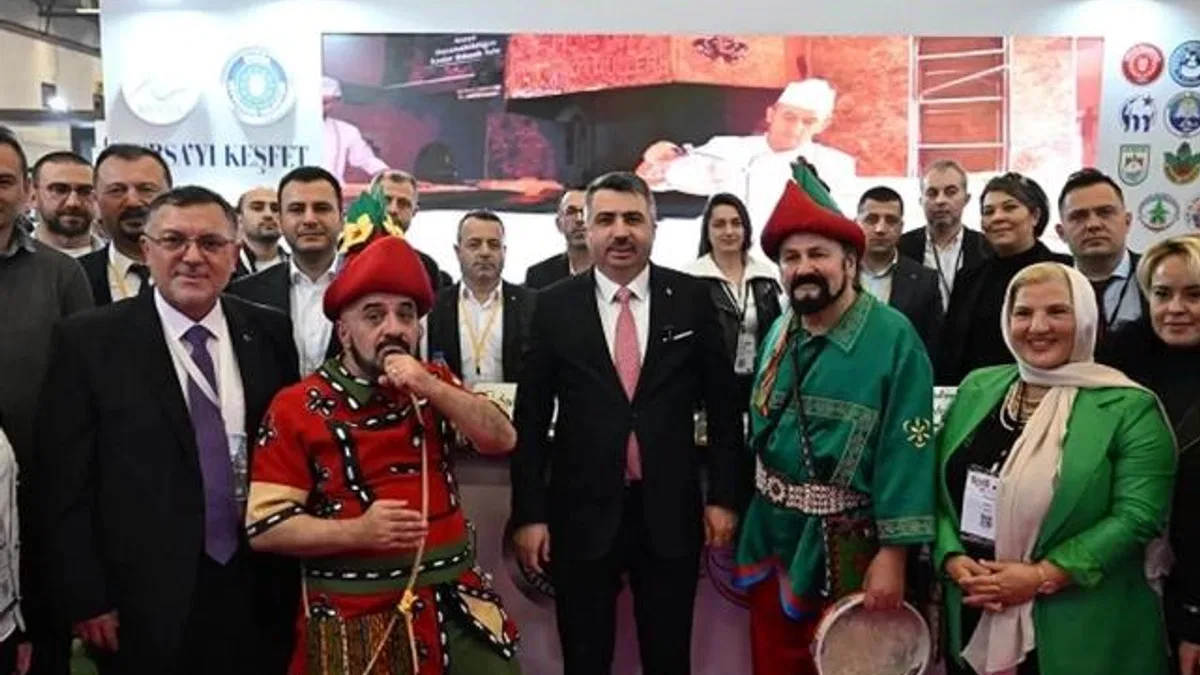 EMITT Fuarı’nda Bursa rüzgarı