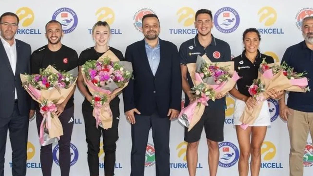 Olimpiyat sporcuları moral depoladı