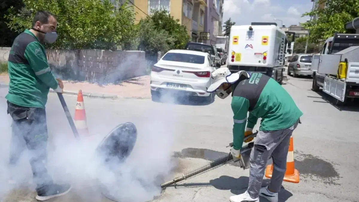 Mersin’de kurban kesim alanlarında hijyen çalışması