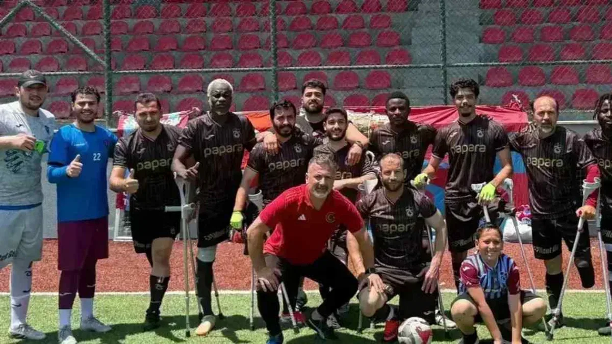 Trabzon Büyükşehir Ampute’den 10 gollü zafer