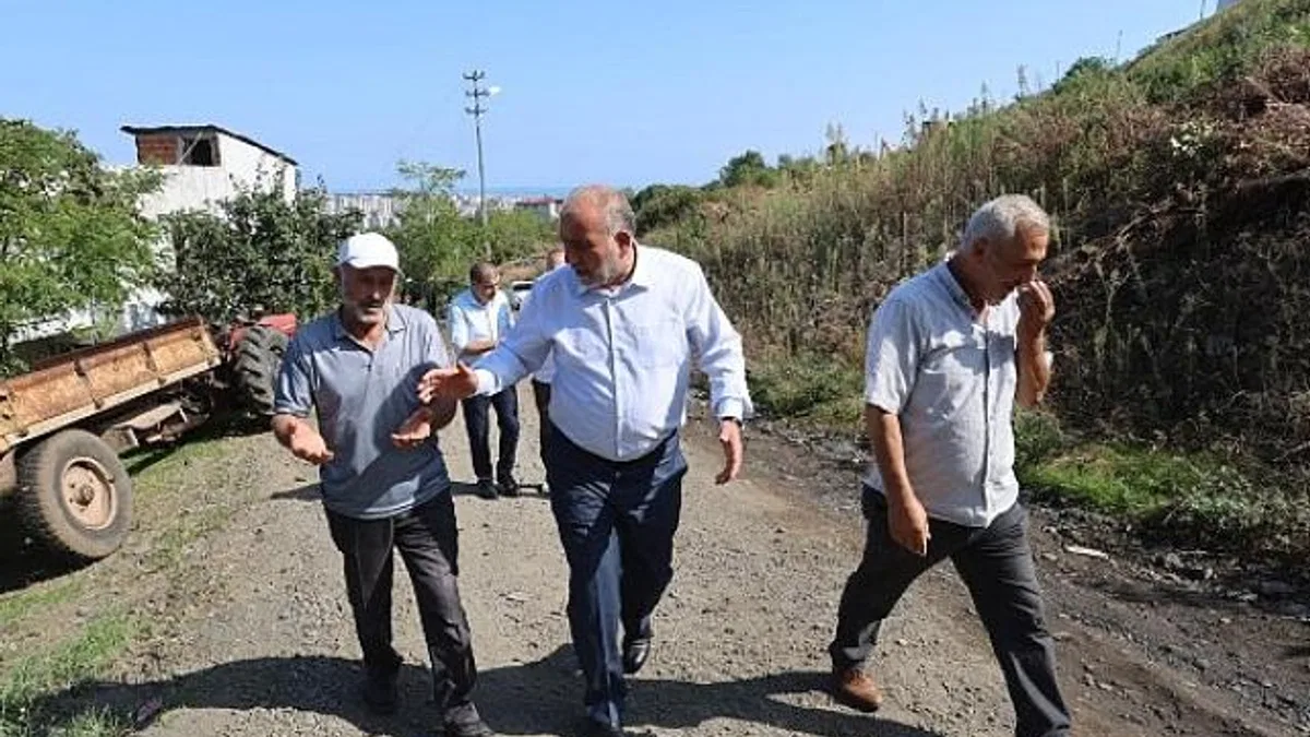 Başkan İbrahim Sandıkçı’dan Sahada Takip