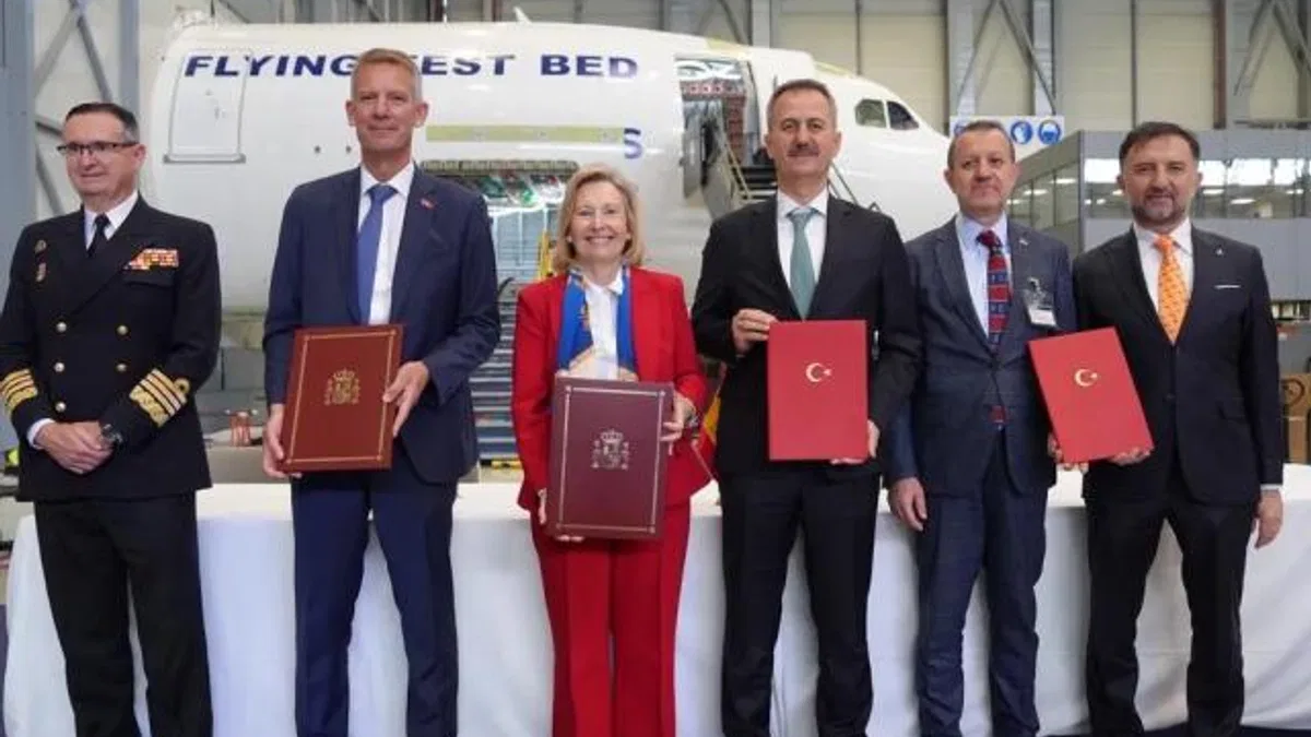 Türkiye’den ilk jet uçak ihracatı… Hürjet İspanya yolunda