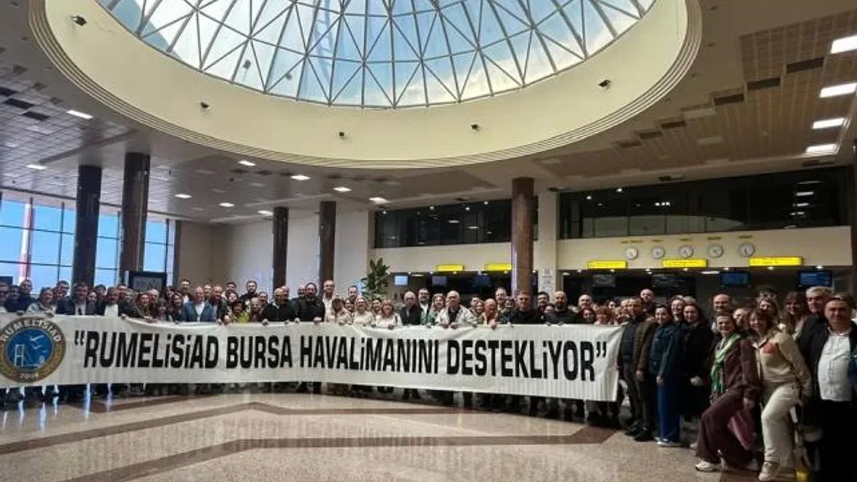 RUMELİSİAD’dan Bursa Yenişehir Havaalanı’na destek… RUMELİSİAD yeni uçuşlara öncülük ediyor