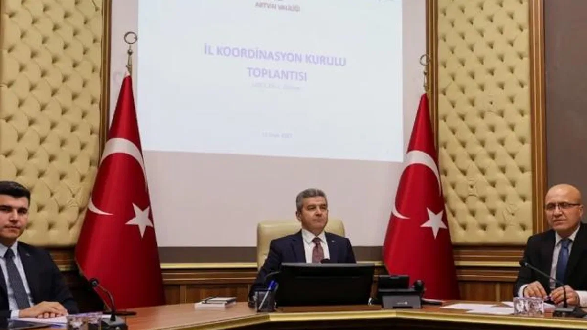 Artvin’de İl Koordinasyon Kurulu toplandı