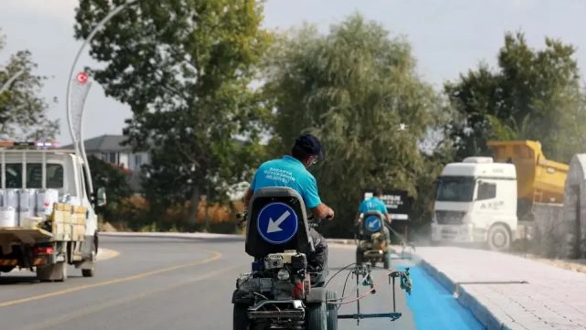 Sakarya Karacasu’ya 2 km’lik bisiklet yolu kazandırılıyor