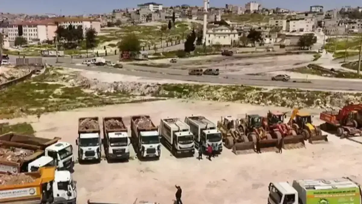 Gaziantep Büyükşehir’den ‘yeşil’ mesai