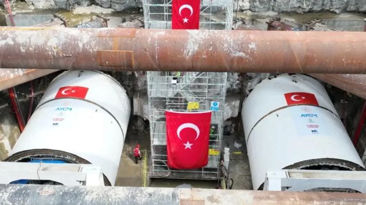 Kocaeli Körfezray’la nefes alacak… Dev köstebekler tünel açmaya başladı