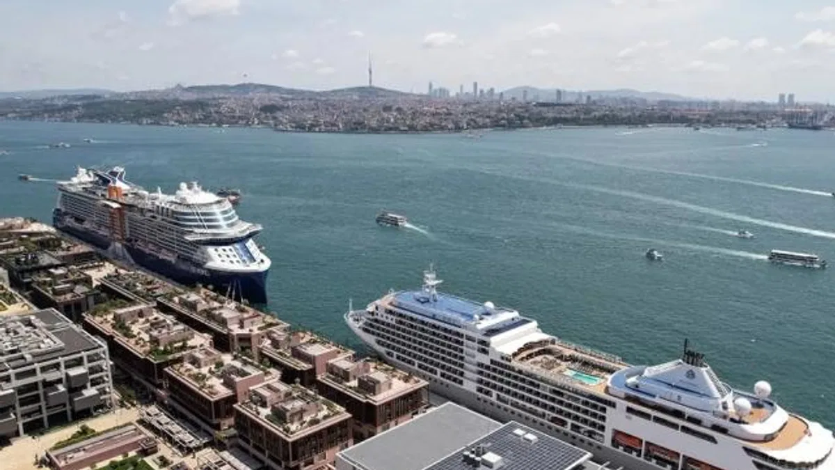 Kruvaziyerde rota Türkiye’ye döndü… Güvenli limanlara talep artıyor