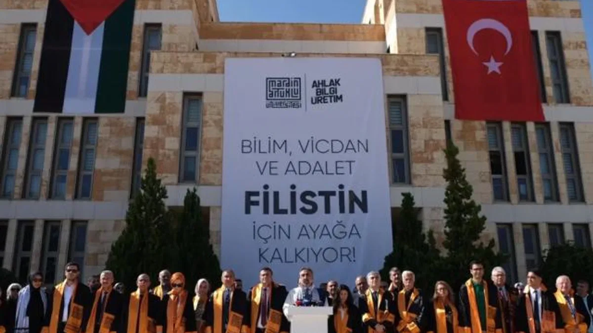 Mardin Artuklu Üniversitesi’nden soykırıma karşı sert tepki