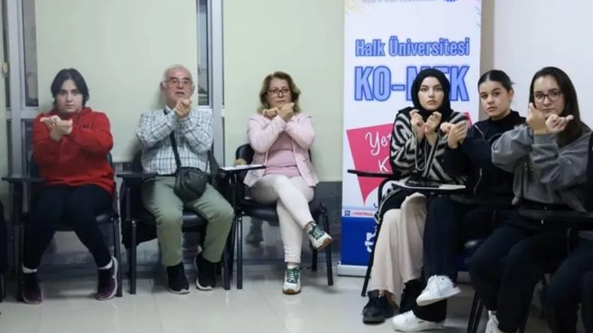 Kız isteyebilmek için işaret dili öğrendiler… İşaret dili ile kız istediler!