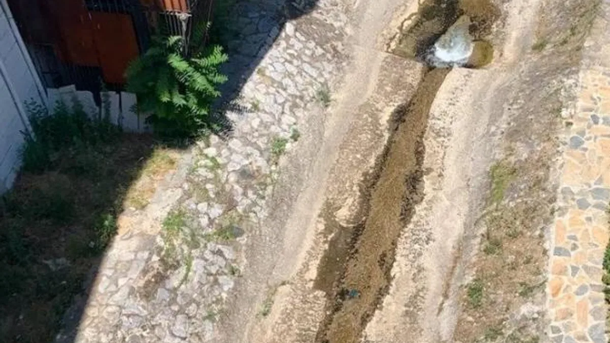 Bursa’da Setbaşı Deresi’nin suyu ciddi oranda azaldı