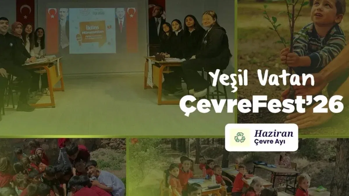 Okullarda Haziran teması ‘Çevre’