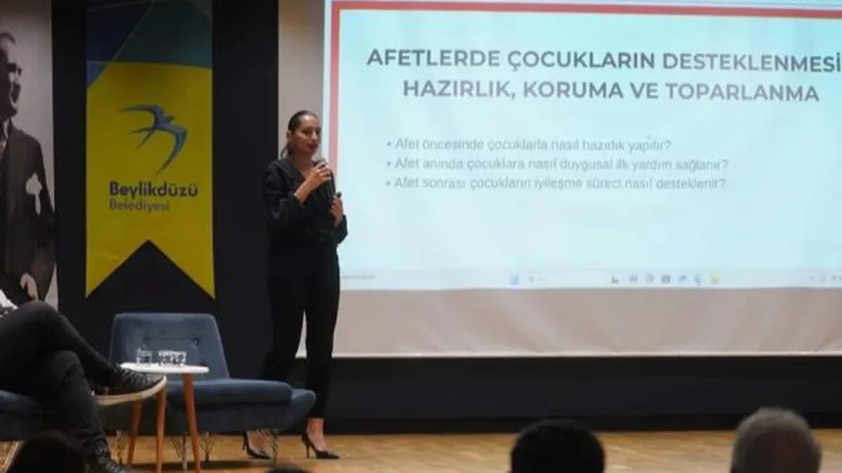 İstanbul Beylikdüzü’nde afet yönetiminde kadın ve çocuk vurgusu