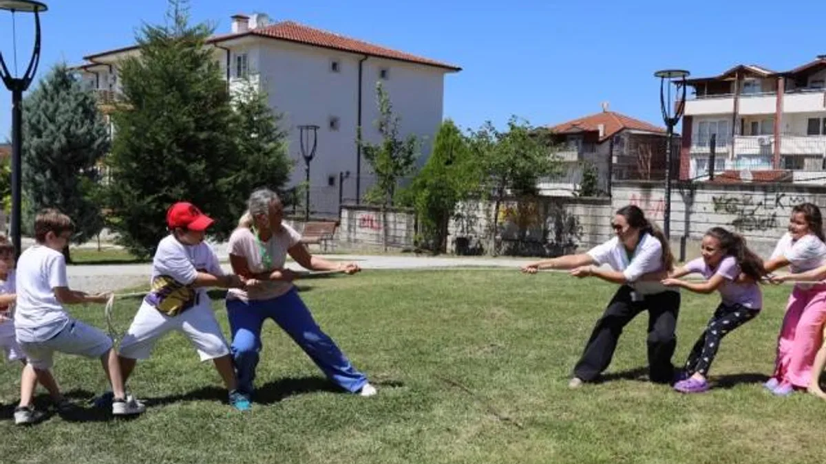 Kocaeli mahallelerinde ‘geleneksel oyun’ heyecanı