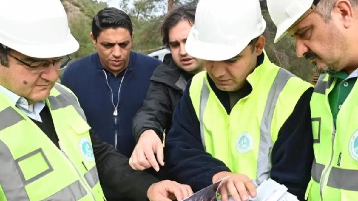Manisa Salihli’nin 91 Milyonluk içme suyu projesi incelendi