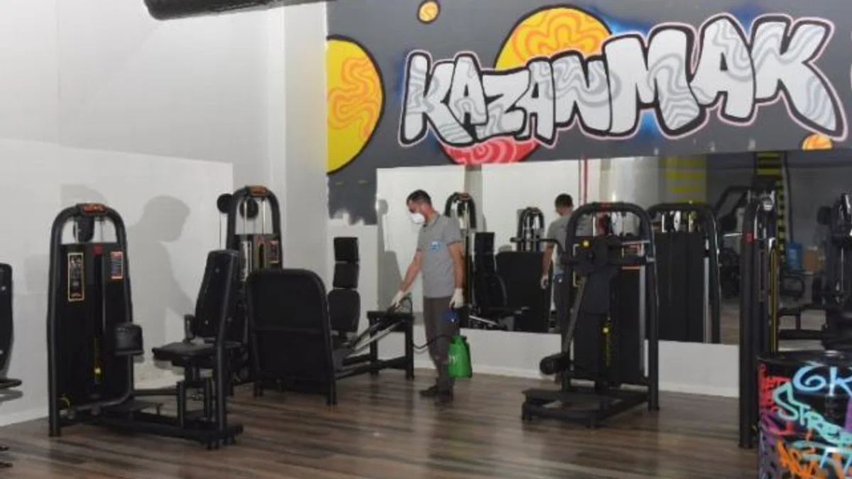 Yıldırım’da Kadın Spor Merkezi ilaçlandı