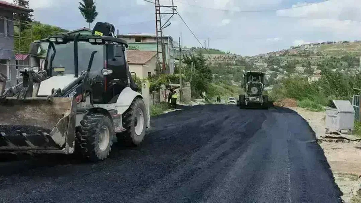 Malatya Yeşilyurt’ta asfalt çalışmaları tamamlandı