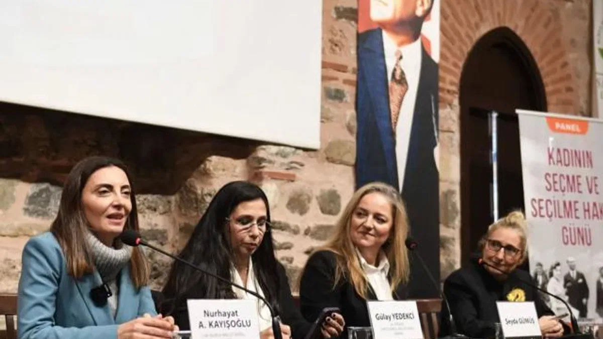 Bursa Osmangazi’de kadın ve kadın hakları konuşuldu