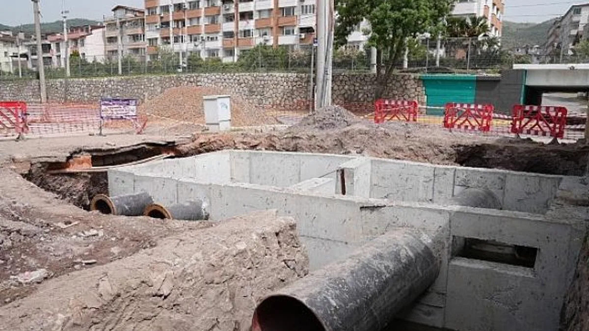 İSU’dan Körfez’de Bulunan Alt Geçide Kalıcı Çözüm