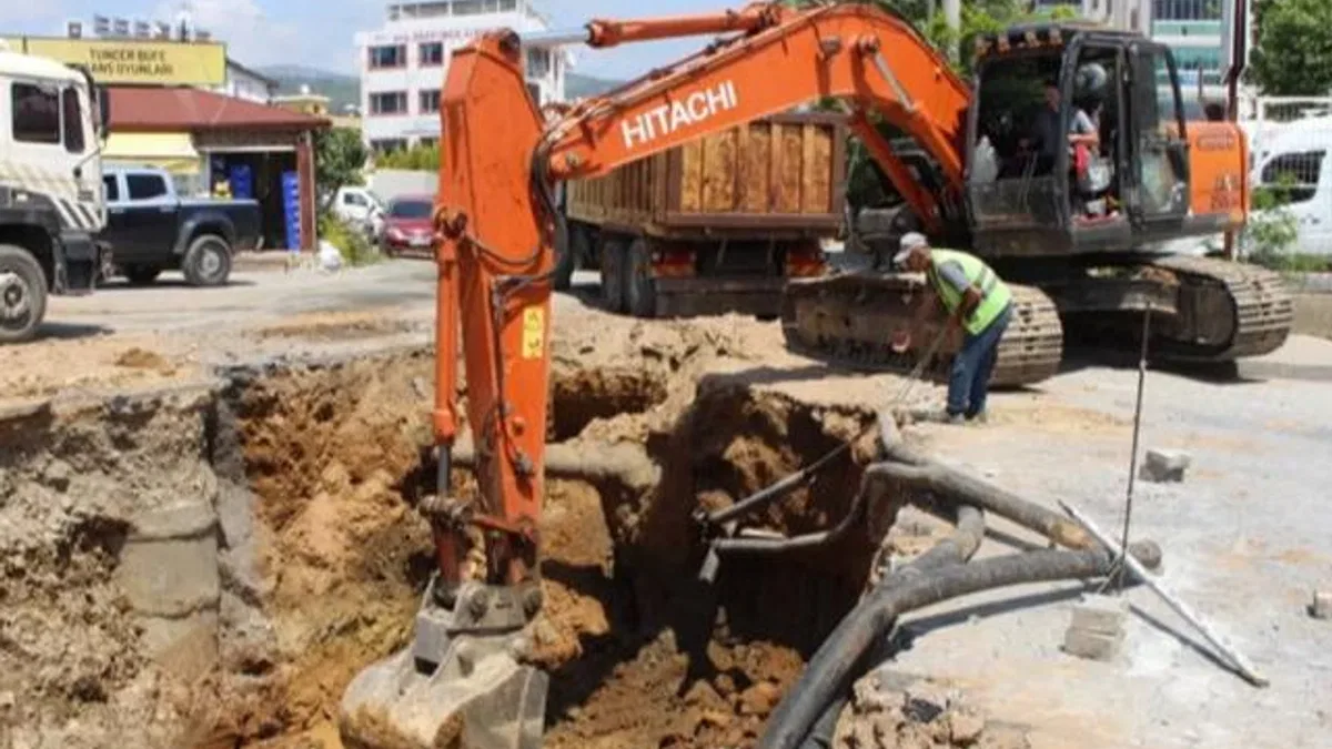 Antalya Gazipaşa’da alt yapı güçleniyor