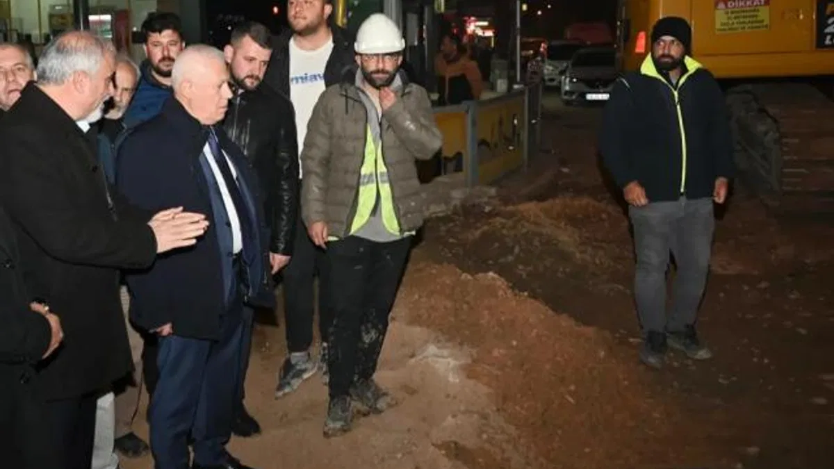 Bursa Büyükşehir’den İnegöl’ün altyapısına sil baştan