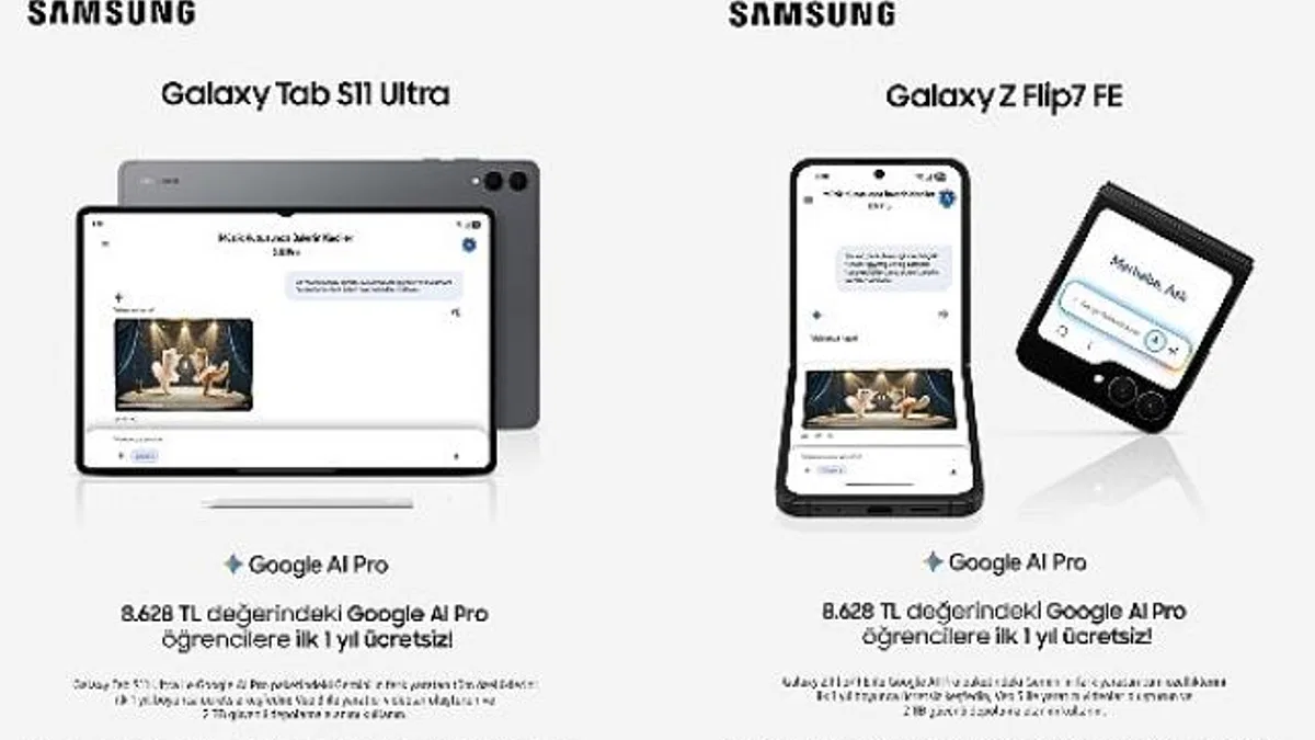Samsung’dan öğrencilere özel indirim ve Google AI Pro hediyesi
