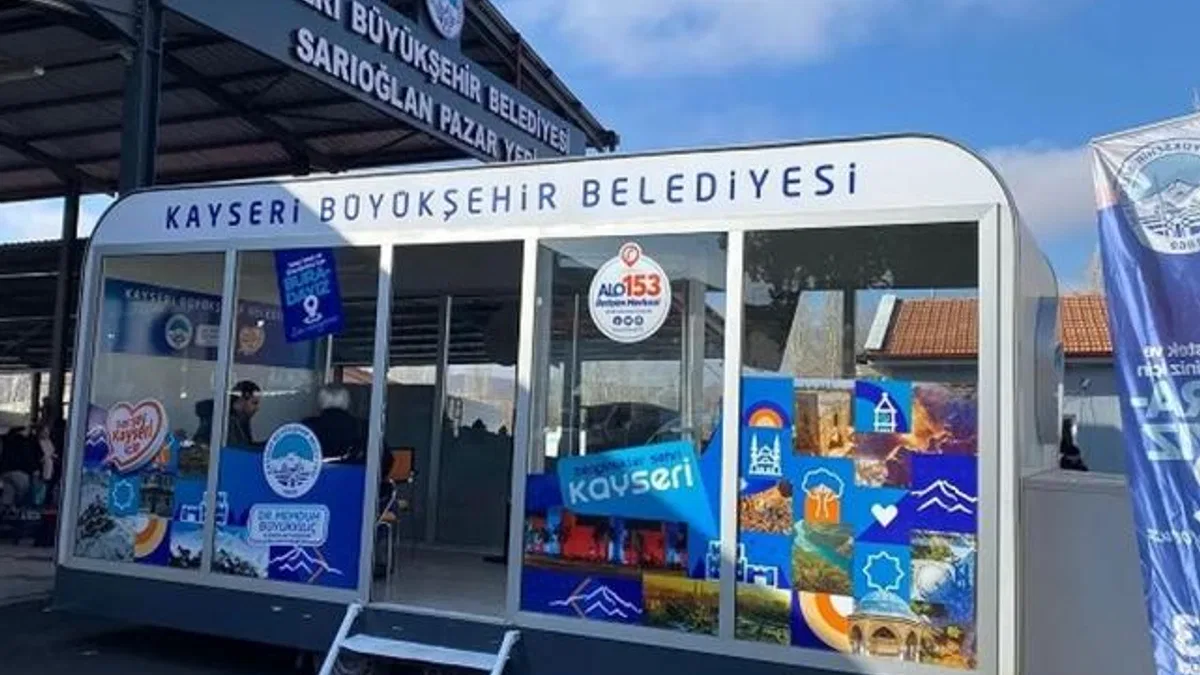 Kayseri Büyükşehir’den vatandaşa Beyaz Masa desteği