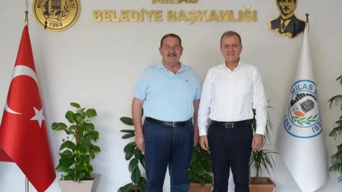 TBB Başkan Vekili Vahap Seçer’den Fevzi Topuz’a ziyaret