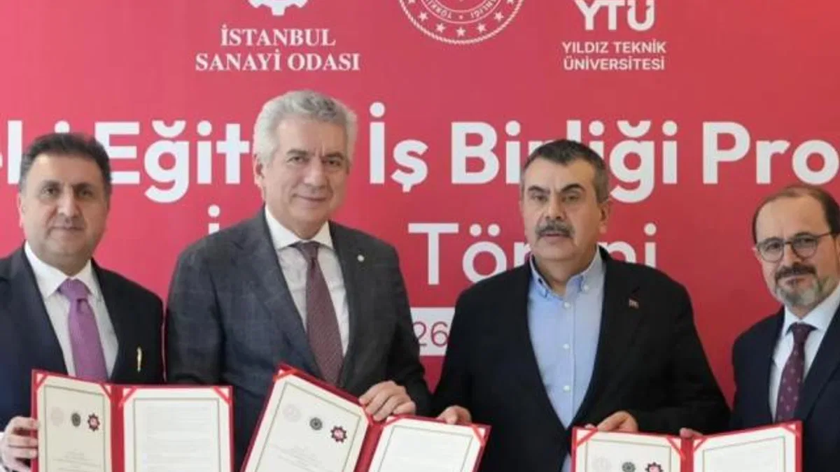İstanbul’da mesleki eğitim iş birliği protokolü