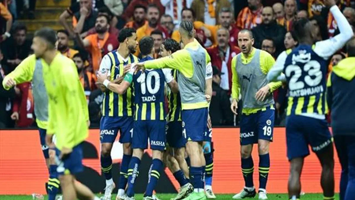 Galatasaray 0-1 Fenerbahçe (Maç Sonucu) Nefes kesen derbide kazanan Fenerbahçe!