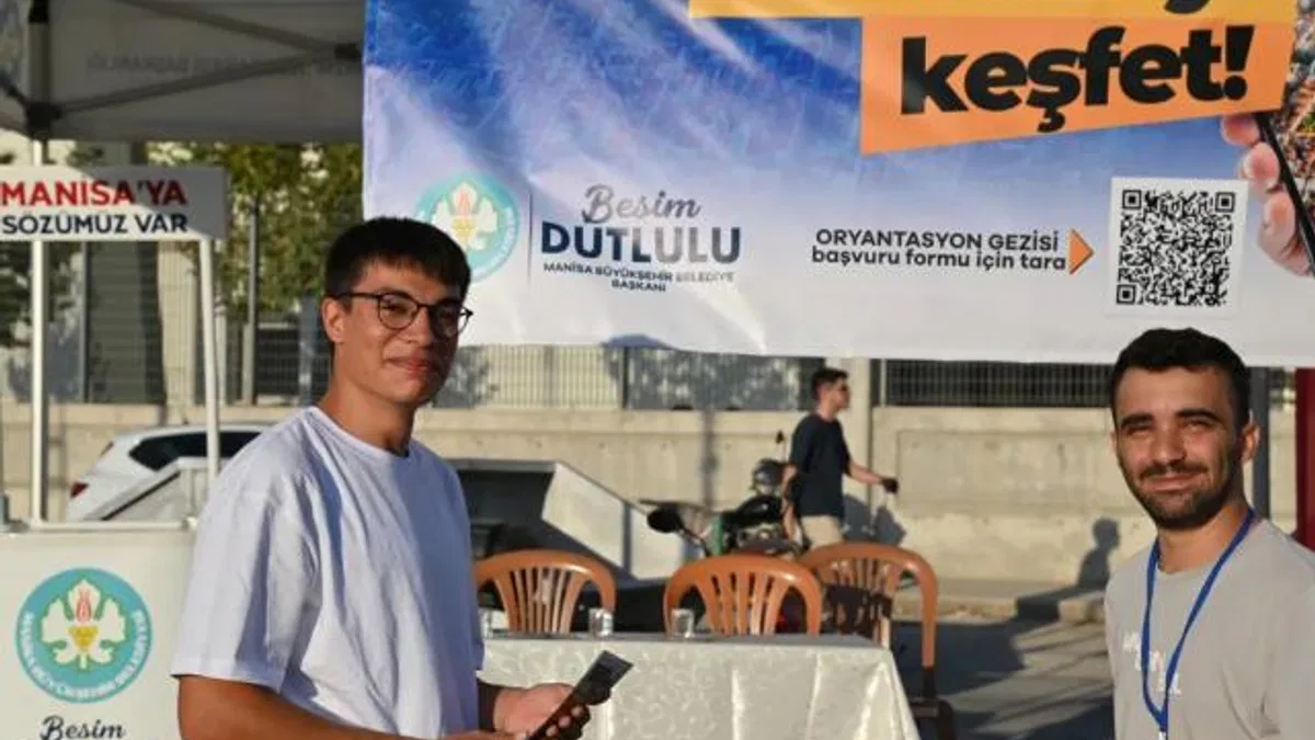 Üniversitelilere ‘Manisa’ya hoşgeldin’ keşfi