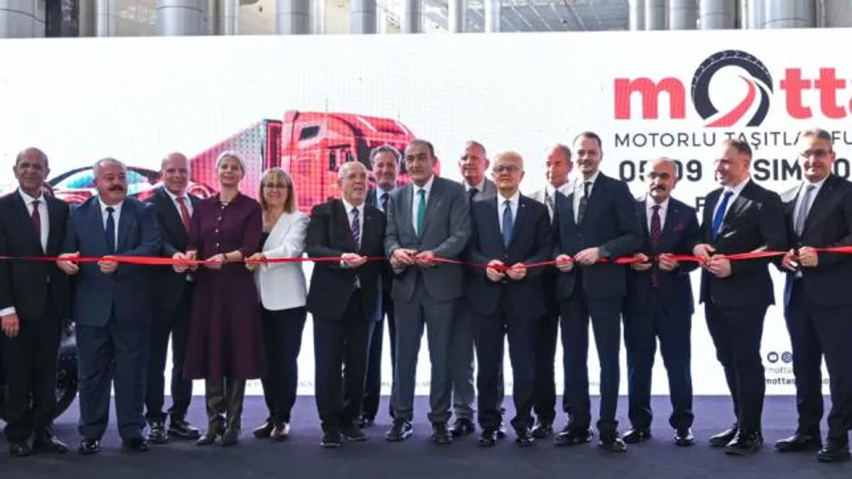 MOTTA Motorlu Taşıtlar Fuarı kapılarını açtı