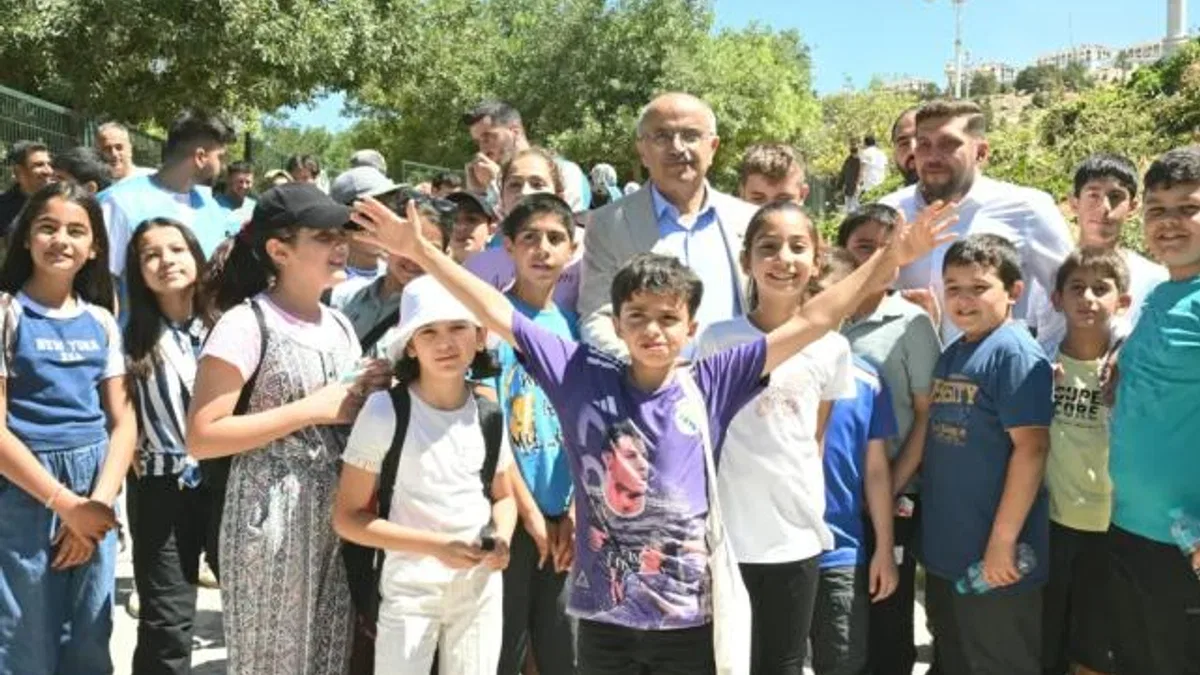 Malatya’da öğrencilerin “Yaz Seninle Güzel” programı keyfi