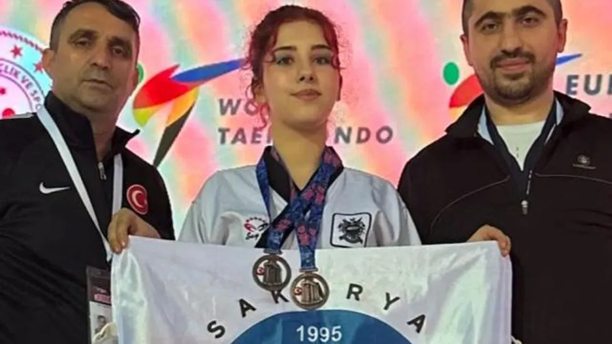 Sakaryalı sporcu uluslararası şampiyonada parladı