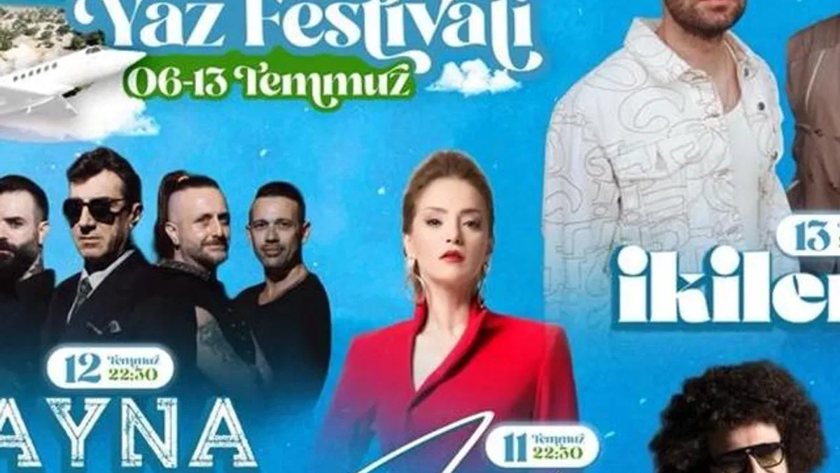 Muğla’da Dalaman yaz festivali başlıyor