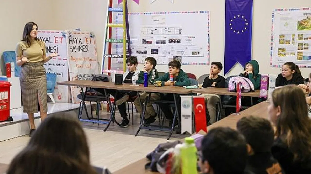 Buca’da çocuklara iklim değişikliği eğitimi