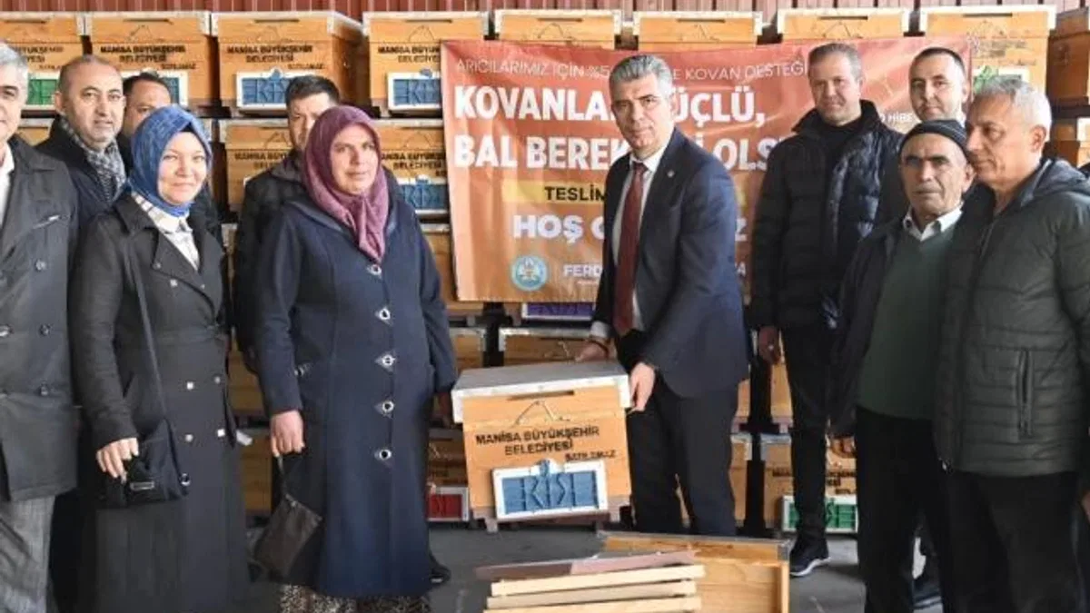 Manisa’da yüzde 50 hibe ile kovan desteği