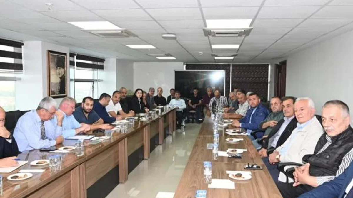 MASKİ Şehzadelerli muhtarların taleplerini dinledi