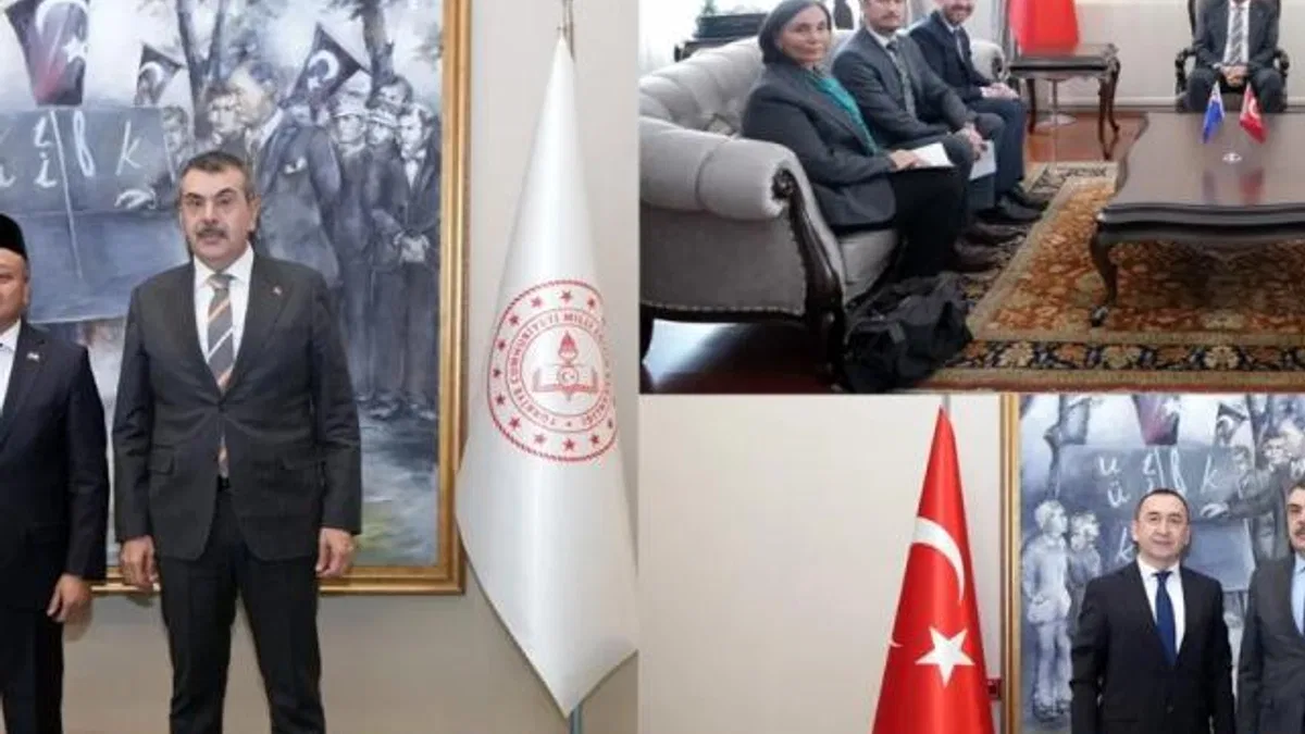 Üç ülkenin Ankara büyükelçileri MEB’de