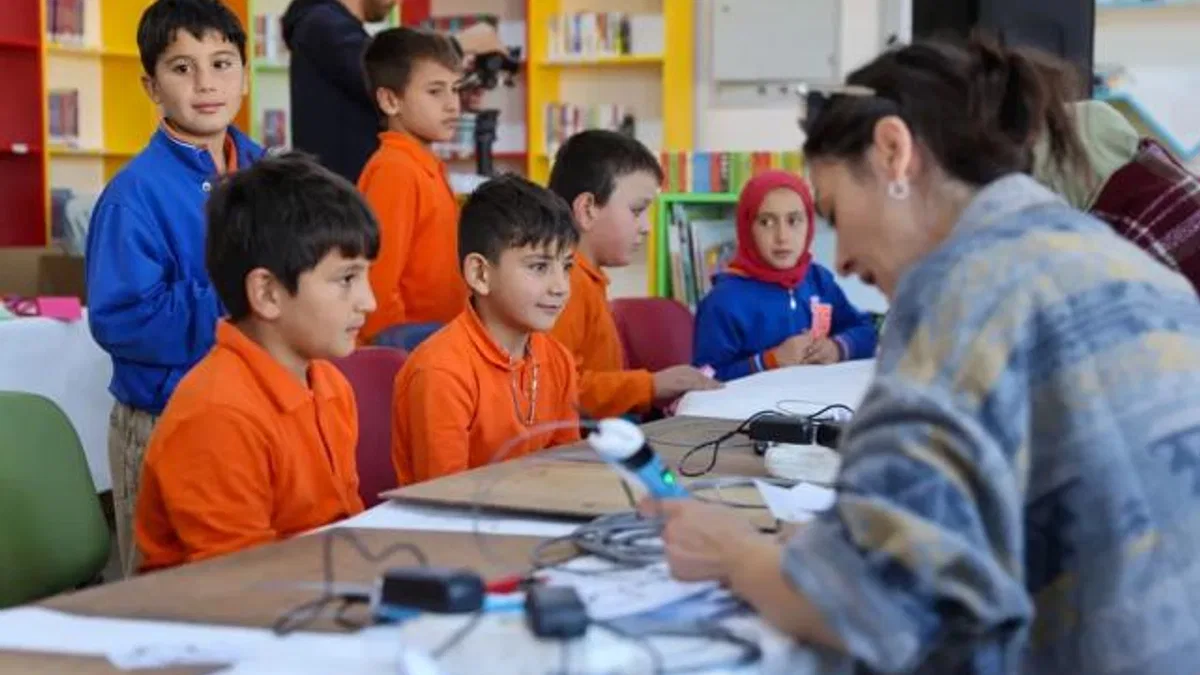 Konya Selçuklu’da öğrencilere sanatsal ufuk